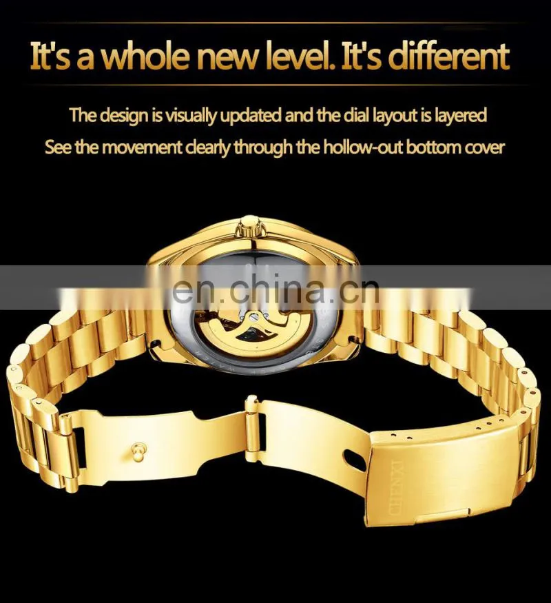 CHENXI 8806 Men Mechanical Automatic Watch Stainless Steel Sport Waterproof Mechanical Watches