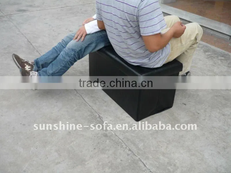 Folding Ottoman With Store
