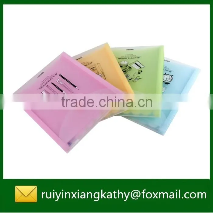 Vertical design school stationery cetification expanding wallet file folder