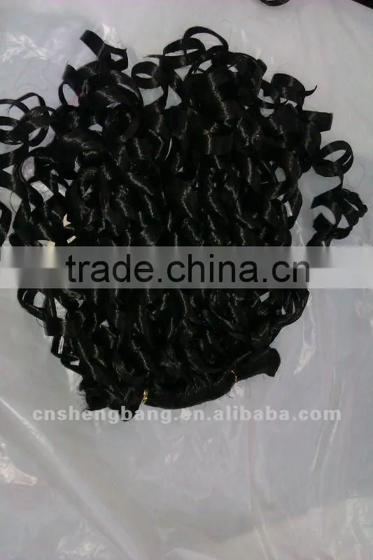 Africa Hair Extension Twist Curly Weft Afro hair