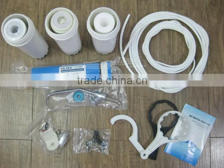 Table type water filter system
