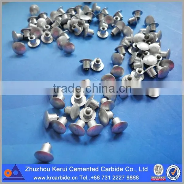 JX6.5-5.7-1 carbide studs for bicycle tires, outside part aluminium alloy