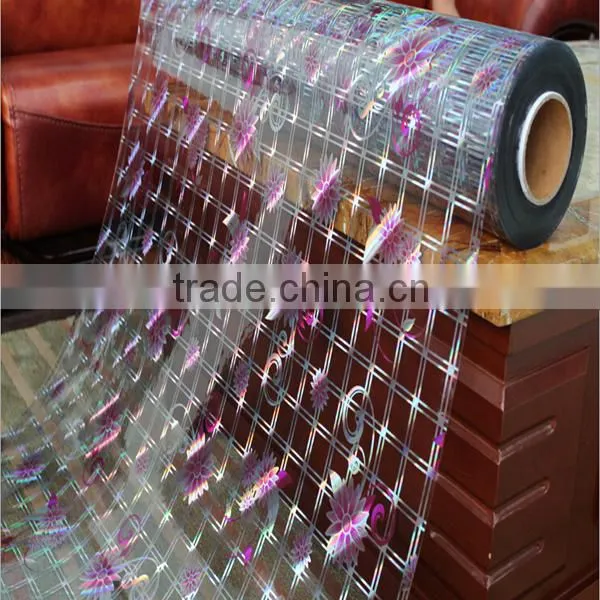 flower transparent soft pvc sheet