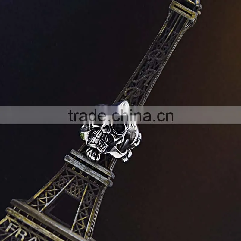 stainless steel jewelry ally express cheap wholesale man skull ring