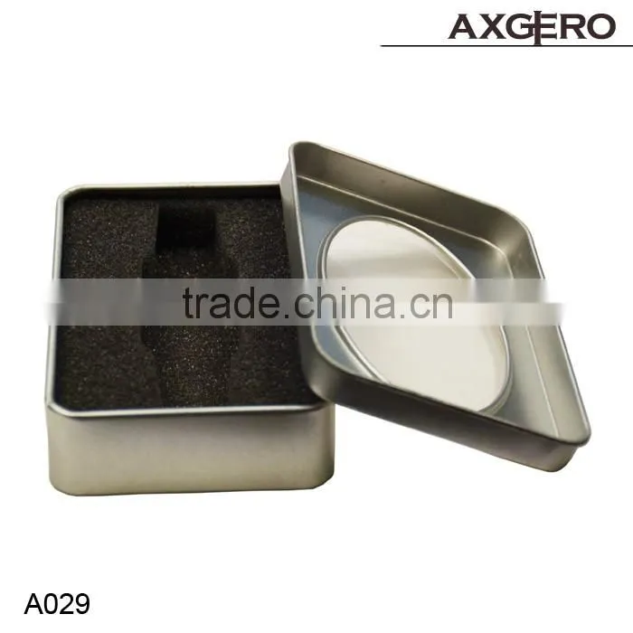 Popular gift wrap boxes for watch, Metal watch tin box