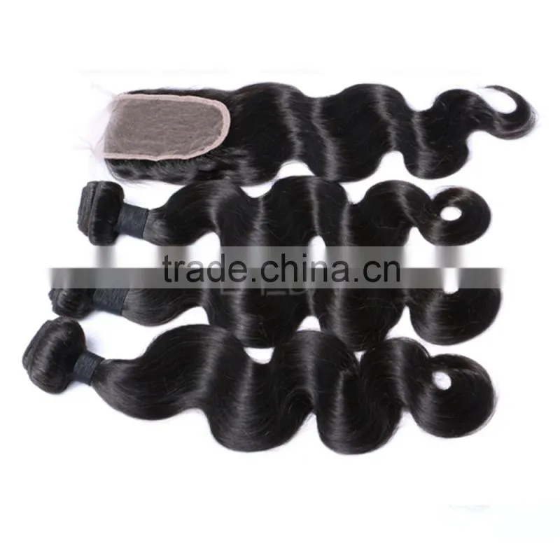 Unprocessed virgin hair no tangle no shedding 5A 6A 7A 8A Brazilian hair body wave hair