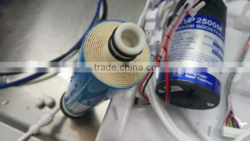 household 5 stage reverse osmosis water purifier filter with LED display domestic price