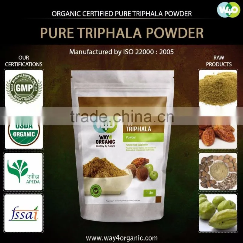 Premium Grade Triphala Powder Bulk Exporter