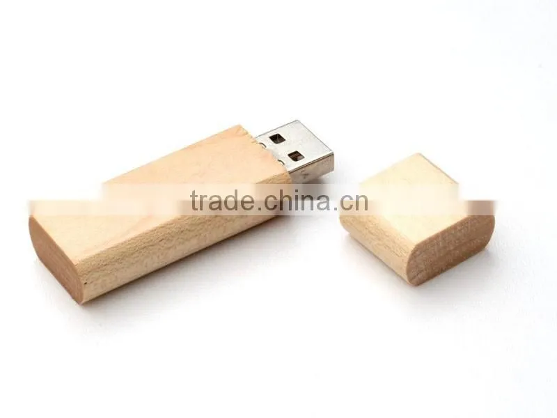 Factory bulk flash memory woods lady USB drives stylish wood finished