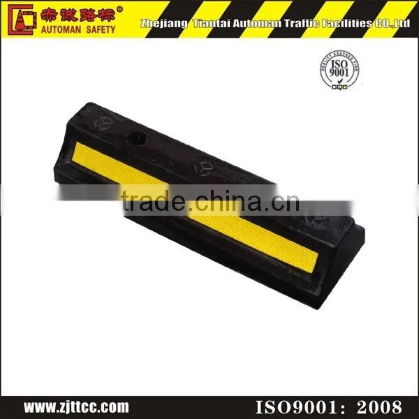 Perfect Parking Lots Solution Economy Solid Rubber Car Stop