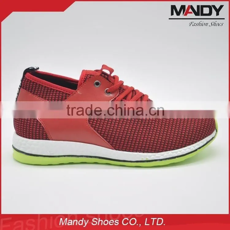 Outdoor sport atheltic light weight shoes in guangzhou factory