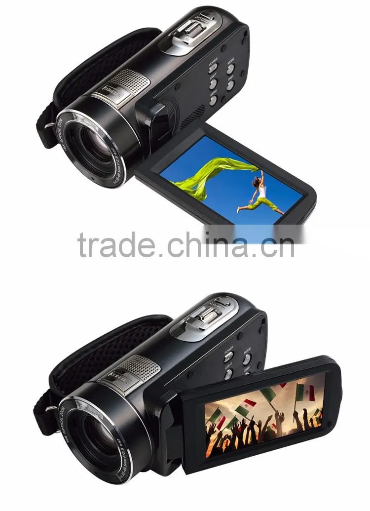 HDVZ80 1920*1080p full hd digital video camera with 3.0'' touch display digital camera