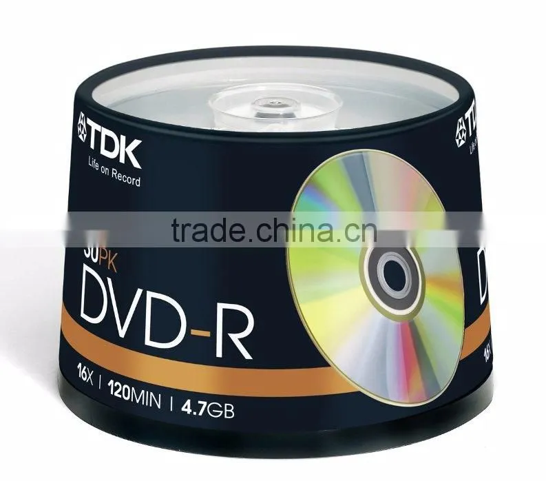 TDK A+ Blank DVD, dvd-r, high quality made in taiwan products, buying from taiwan