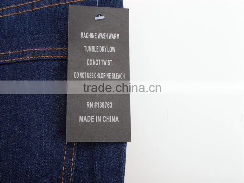 Women's cheap garment stock lot skinny pants and jeans