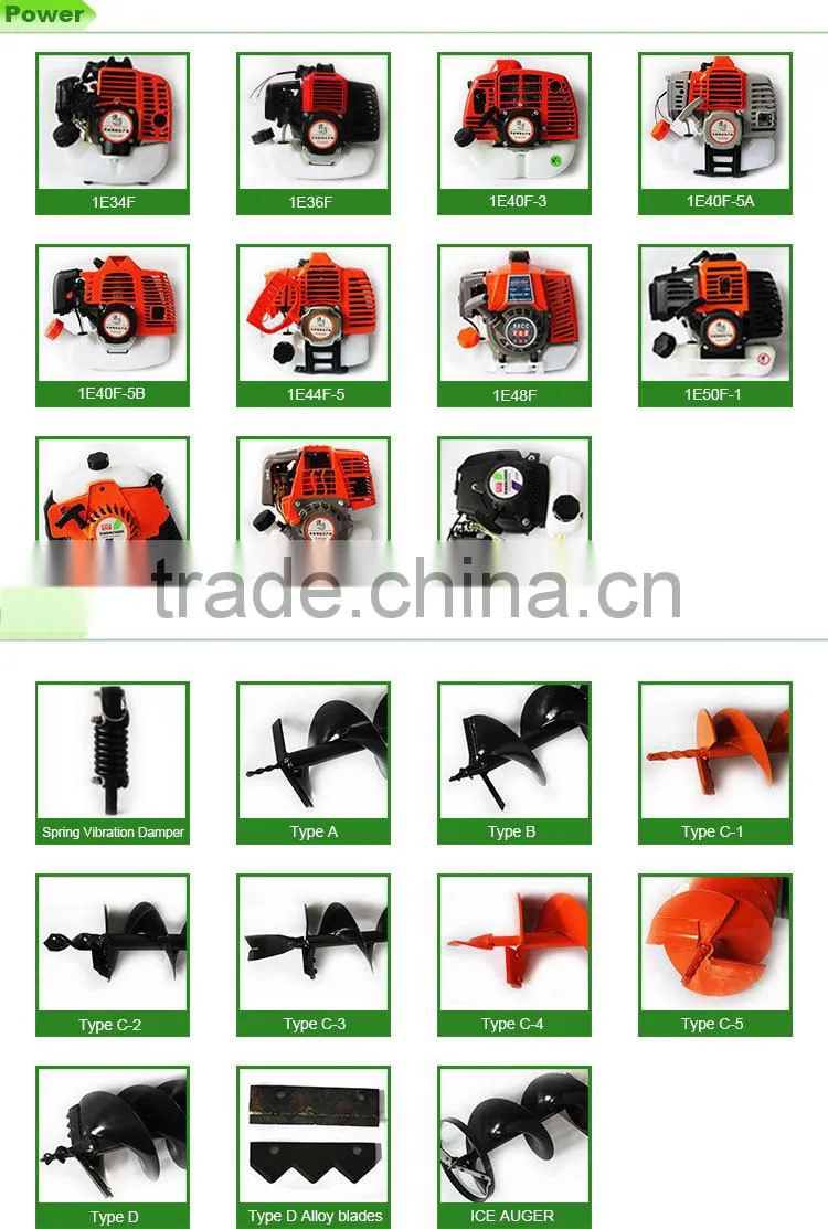 EARTH AUGER/AUGER FOR EARTH DRILLING