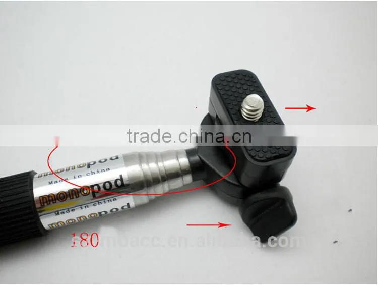 Flexible wireless bluetooth selfie stick monopod