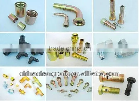 3 pieces fitting for nylon tube three pieces connector fitting
