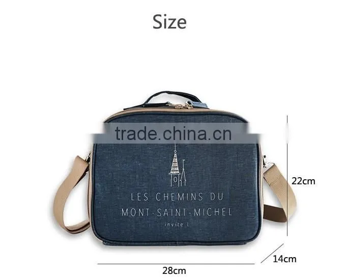 Factory Promotion colored polyester picnic cooler bag