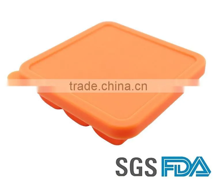 FDA&SGS Baby Food Storage Boxes, Silicone Food Storage Boxes