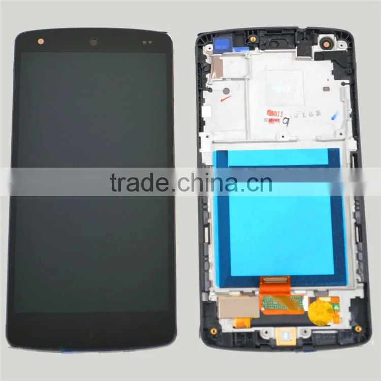 Wholesale touch screen digitizer replacement parts display assembly original lcd for LG Nexus5/D820