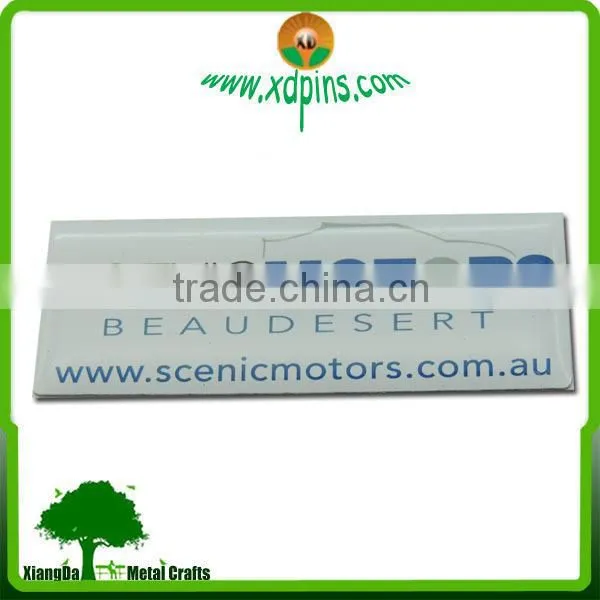 2014 metal nameplate holder for promotion