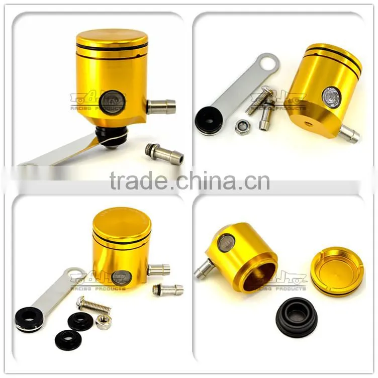 BJ-OC-009 High Quality Custom Universal CNC Billet Aluminum Brake Fluid Reservoirs for Kawasaki