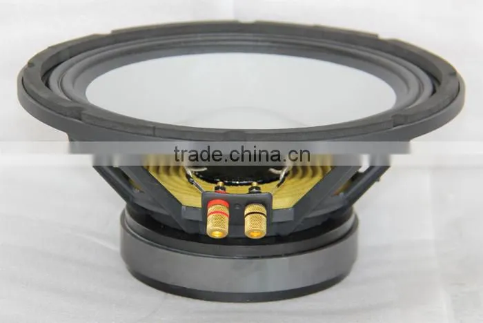 10 inch 100W RMS pro audio loudspeakers subwoofer