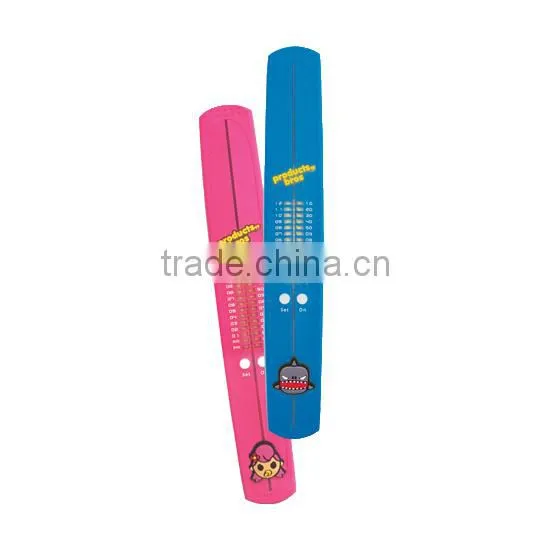 Promotional Products Bros Baby Rinne Mr Shark Unisex Pink Blue Waterproof Foldable Lighting Rubber Wrist LED Watch