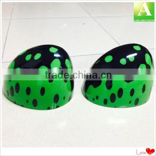 Custom plastic logo printed car accessory side mirror cover