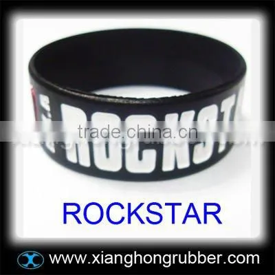 Eco-friendly customed silicone wristband