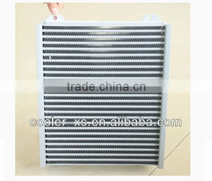 aluminum tube fin intercooler core for vehical ,racing sports car