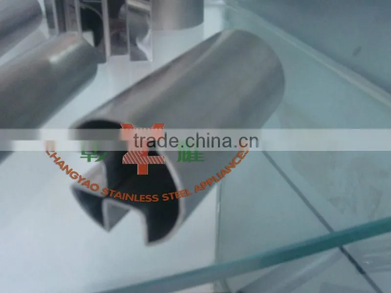 stainless steel glass railing system end cap & hardware