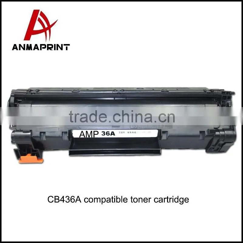 Best sale compatible replacement Toner Cartridge Supplier CB436A Laser Printer Cartridge for HP Printers bulk buy from china