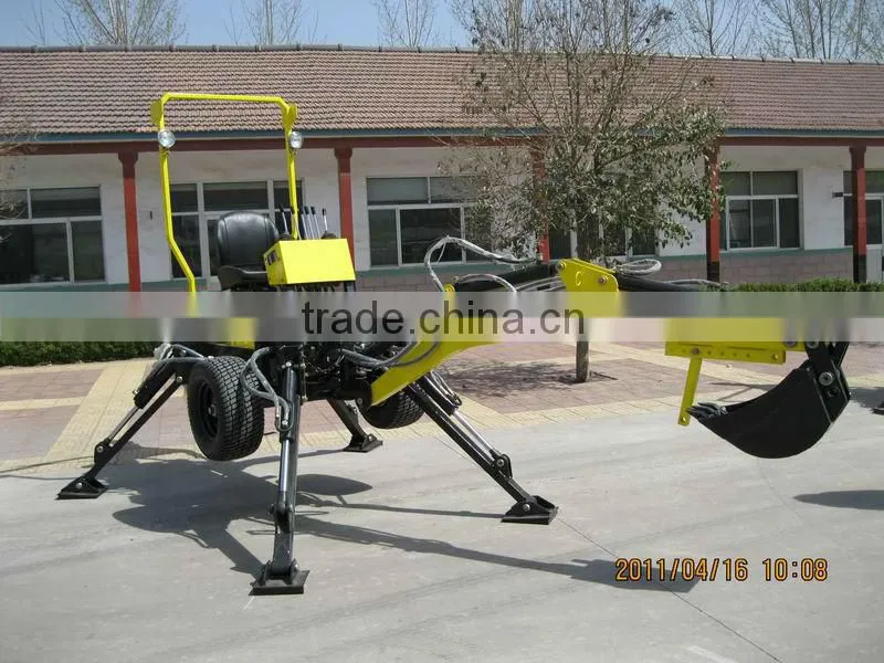 Tractor towable backhoe with low price