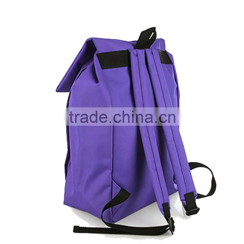 Soft comfortable small backpack bag foldable unisex fashion trend backpack bag