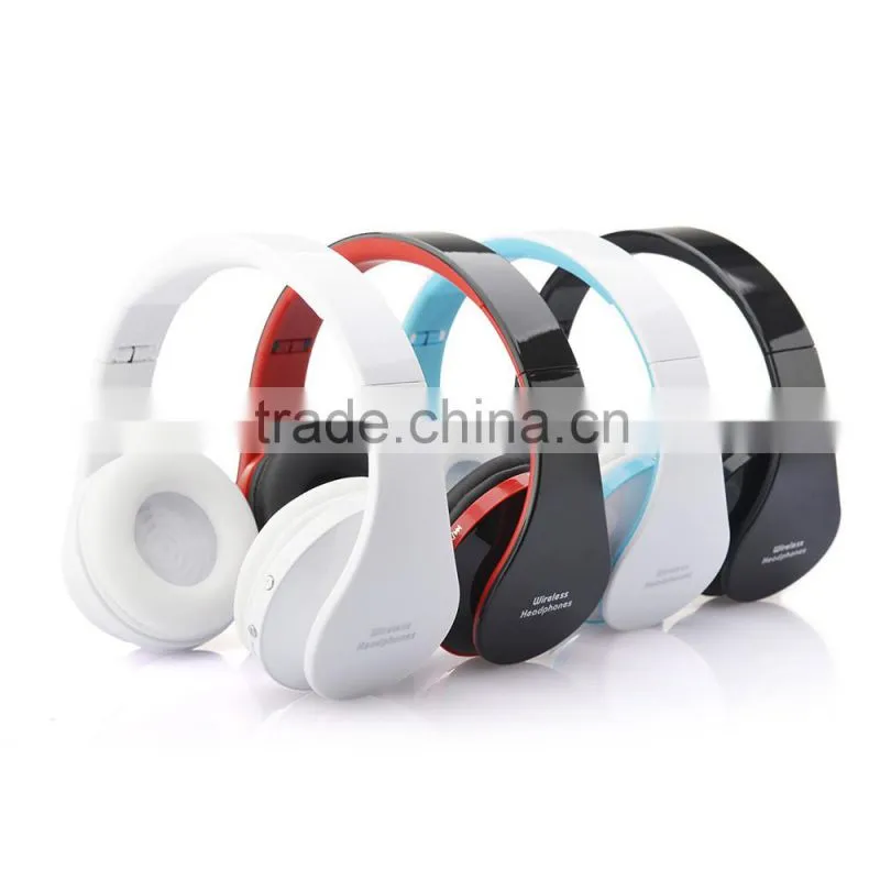 Hot sale foldable over ear wireless bluetooth headset