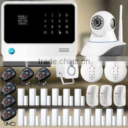 Popular KERUI 2million pixel CMOS KERUI HD network camera supports resolution (1280*720) wifi IP Camera for alarm system