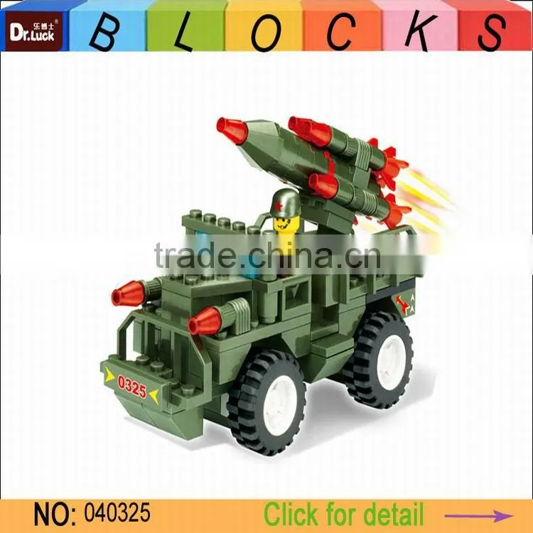 Intelligence toy plastic military toy building blocks