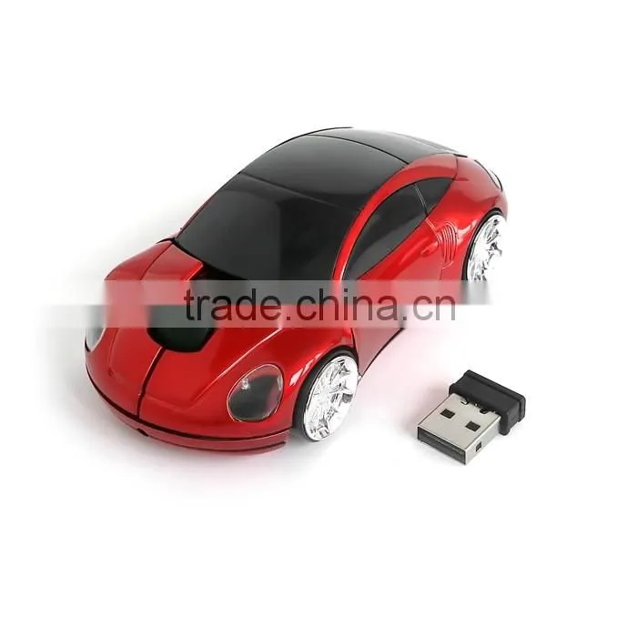 For PC Laptop 2.4GHz Optical 3D Car Shape Mouse wireless