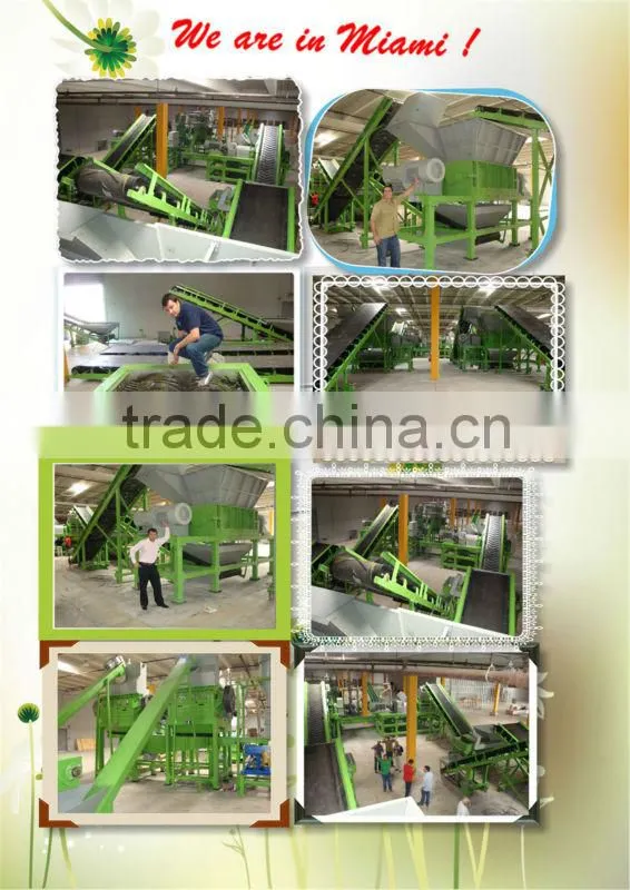 Automatic Hot Sale High Quality Waste Tire Shredding Machine