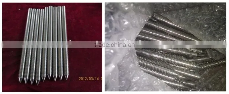 stainless steel tapping screw for glass standoff&handrail bracket