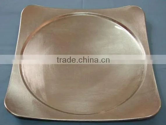 Wedding charger plates,pp plastic plates