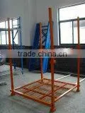 Durable, portable, collapsible, shippable stacking racks