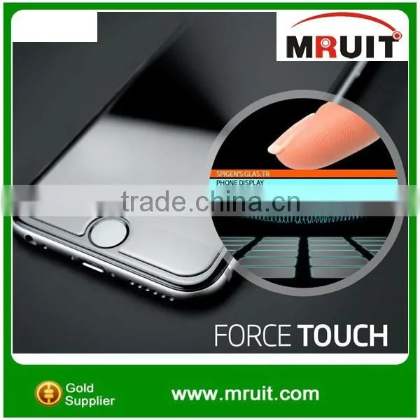 mobile phone screen protective film / Full cover 9H 2.5D round edge mobile phone Tempered Glass screen protector for iPhone 6