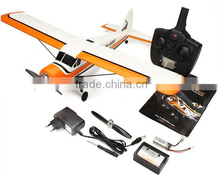 Long control distance! 2.4Ghz 4-channel rc airplane simulator, RTF radio controlled glider plane with brushless motor