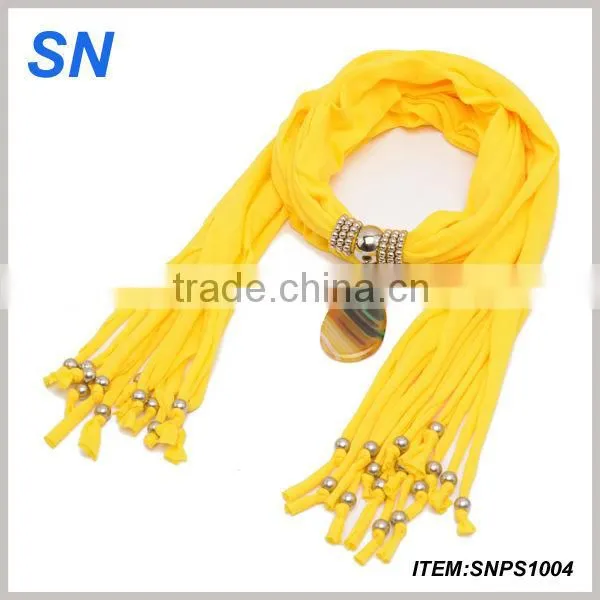 diamond pendant jewelry scarf 2014 spring fashion scarf