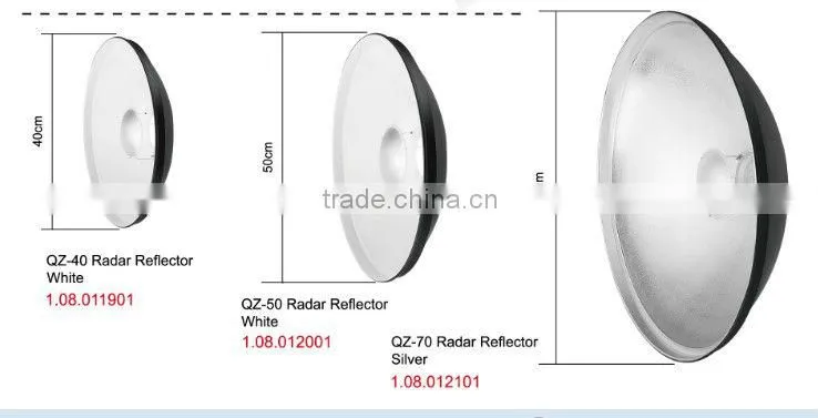 JINBEI QZ-50 Beauty Dish, Radar Reflector, Photographic Equipment, Studio Equipment