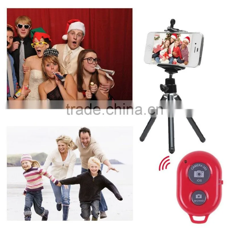 Hot Wireless Bluetooth remote Shutter Bluetooth Selfie Shutter remote for iOS&Android Smart Phones