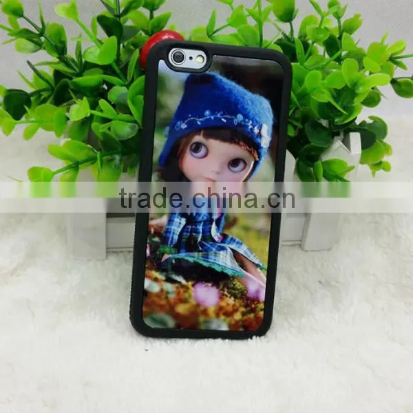 TPU sublimation phone case for iPhone 6 sublimation printing