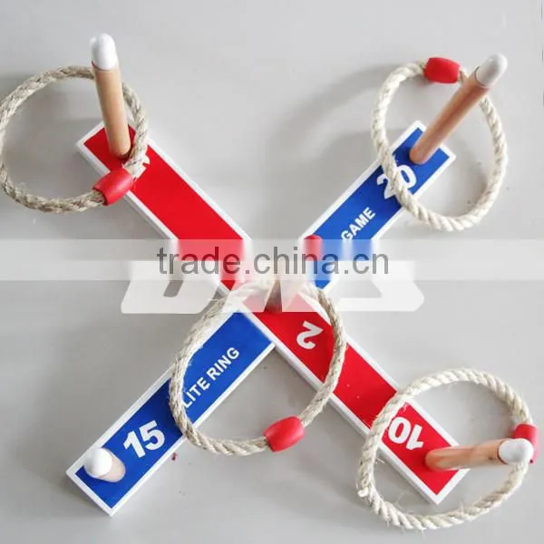 Hot sale wooden ring toss games toys for kids